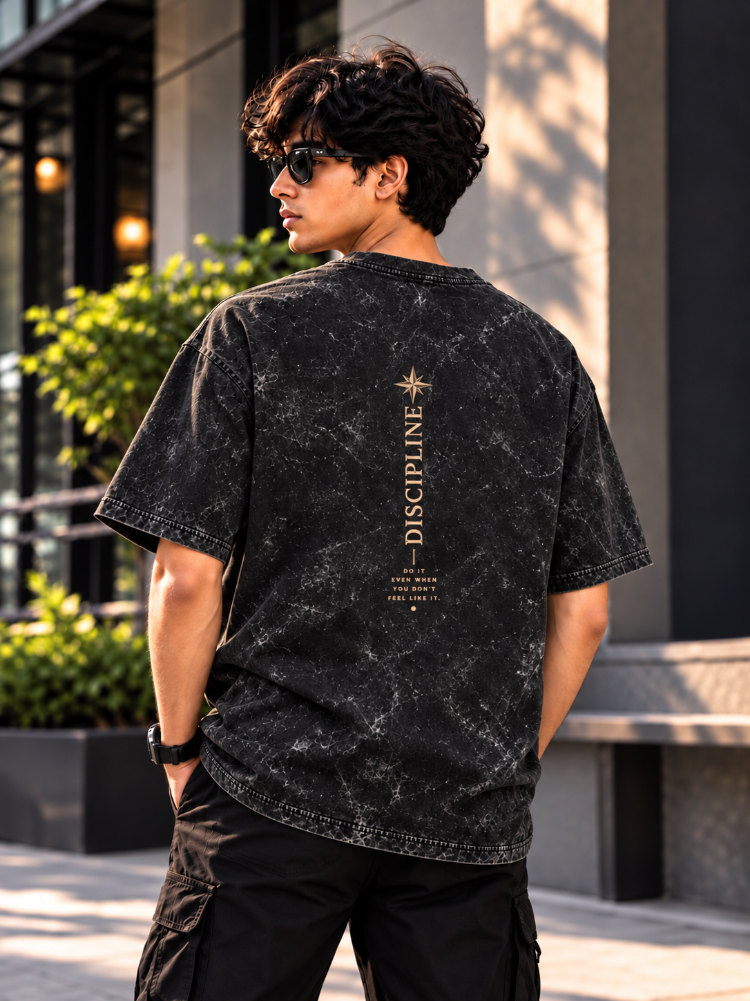 Acid Washed Oversized Tee