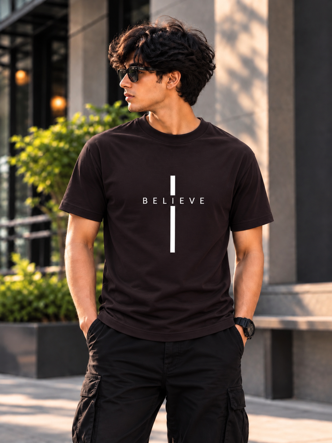 BlackClassic Crew T-Shirt