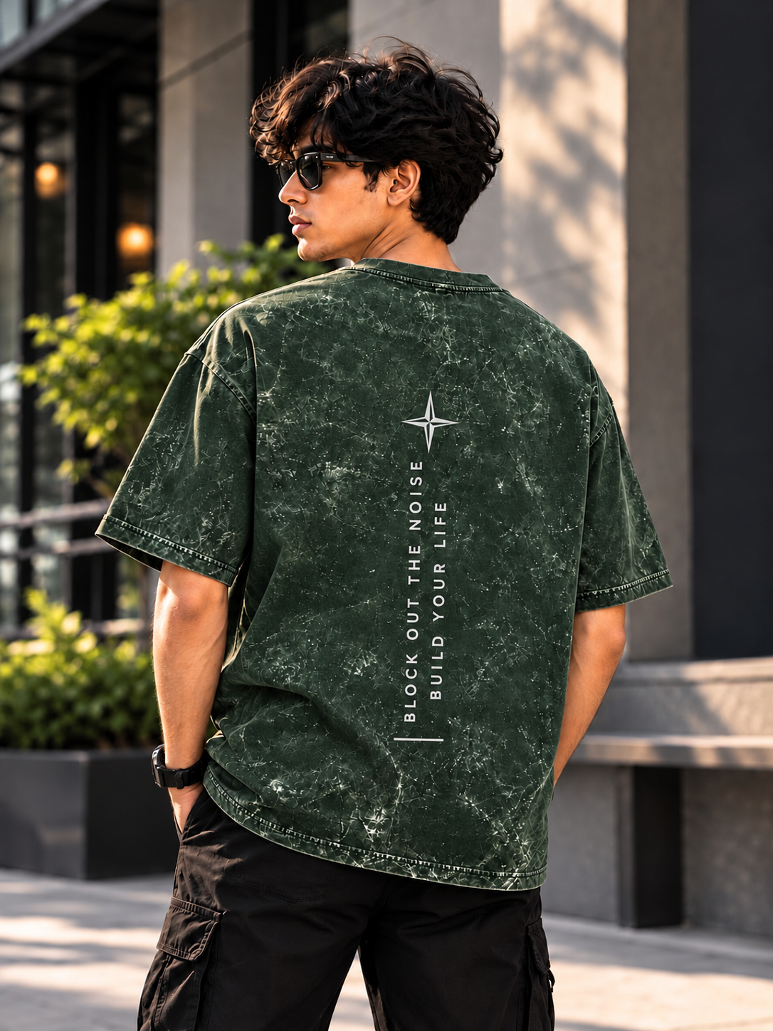 Acid Washed Oversized Tee