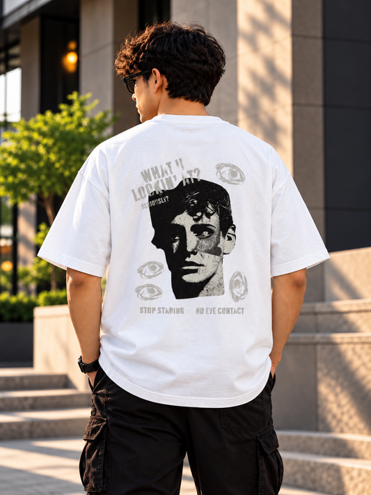 White Oversized Classic T-Shirt