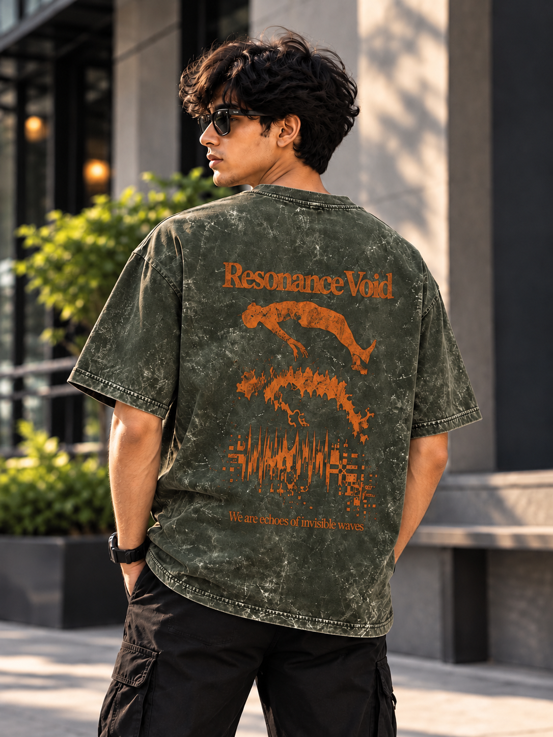 Acid Washed Oversized Tee