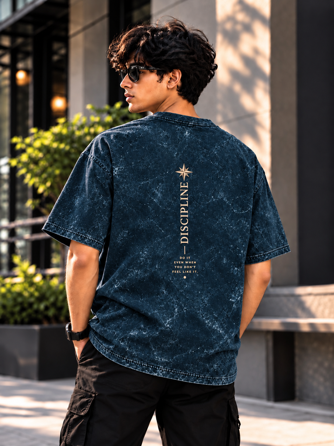 Acid Washed Oversized Tee