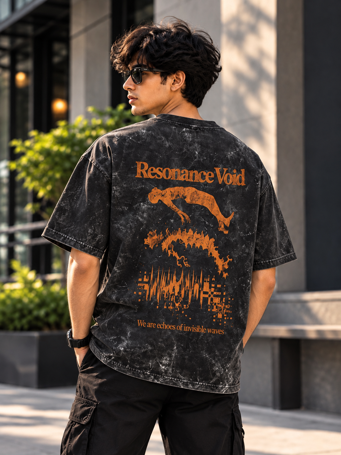 Acid Washed Oversized Tee